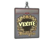 Sticker Slab | vexite (Gold) | Budapest 2025