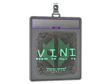 Sticker Slab | VINI (Foil) | Austin 2025