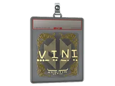 Sticker Slab | VINI (Gold) | Austin 2025