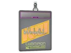 Sticker Slab | w0nderful (Holo, Champion) | Copenhagen 2024