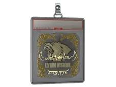 Sticker Slab | westmelon (Gold) | Austin 2025