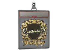 Sticker Slab | westmelon (Gold) | Budapest 2025