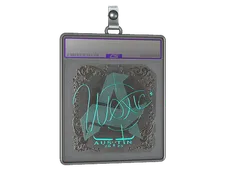 Sticker Slab | woxic (Foil) | Austin 2025