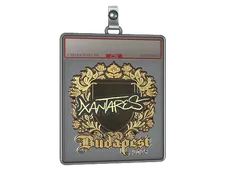 Sticker Slab | XANTARES (Gold) | Budapest 2025
