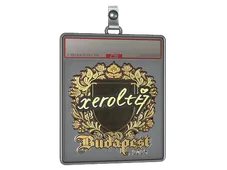Sticker Slab | xerolte (Gold) | Budapest 2025