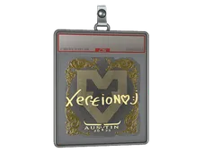 Sticker Slab | xertioN (Gold) | Austin 2025