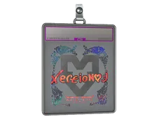 Sticker Slab | xertioN (Holo) | Austin 2025