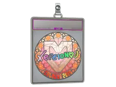 Sticker Slab | xertioN (Holo) | Cologne 2026