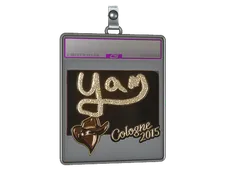 Sticker Slab | yam (Gold) | Cologne 2015