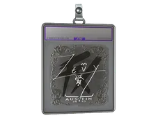 Sticker Slab | zevy (Foil) | Austin 2025
