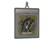 Sticker Slab | zevy (Gold) | Austin 2025