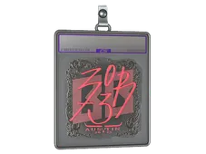 Sticker Slab | zorte (Foil) | Austin 2025