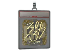 Sticker Slab | zorte (Gold) | Austin 2025