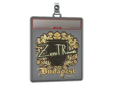 Sticker Slab | ztr (Gold) | Budapest 2025