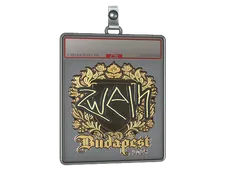 Sticker Slab | zweih (Gold) | Budapest 2025