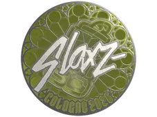 Sticker | slaxz- (Foil) | Cologne 2026