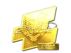 Sticker | SmithZz (Gold) | Atlanta 2017
