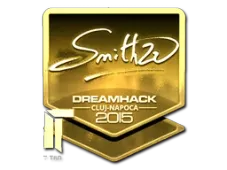 Sticker | SmithZz (Gold) | Cluj-Napoca 2015