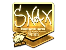 Sticker | Snax (Gold) | Cluj-Napoca 2015