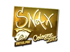 Sticker | Snax (Gold) | Cologne 2015
