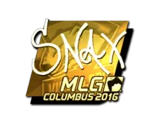 Sticker | Snax (Gold) | MLG Columbus 2016