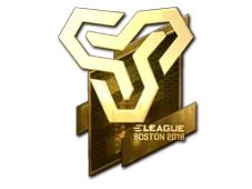 Sticker | Space Soldiers (Gold) | Boston 2018