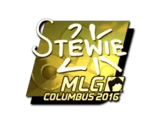 Sticker | Stewie2K (Gold) | MLG Columbus 2016