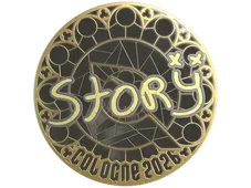 Sticker | story (Gold) | Cologne 2026