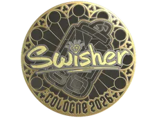 Sticker | Swisher (Gold) | Cologne 2026