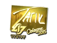 Sticker | tarik (Gold) | Cologne 2015