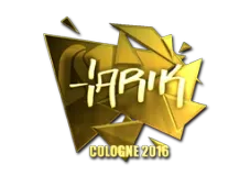Sticker | tarik (Gold) | Cologne 2016