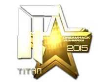 Sticker | Titan (Gold) | Cluj-Napoca 2015