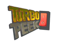 Sticker | Turbo Peek (Foil)