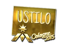 Sticker | USTILO (Gold) | Cologne 2015