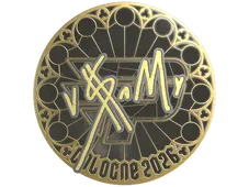 Sticker | v$m (Gold) | Cologne 2026