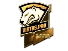 Sticker | Virtus.Pro (Gold) | Boston 2018