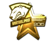 Sticker | Virtus.Pro (Gold) | Cluj-Napoca 2015