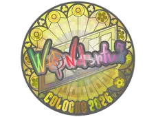 Sticker | w0nderful (Holo) | Cologne 2026