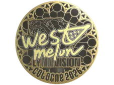 Sticker | westmelon (Gold) | Cologne 2026