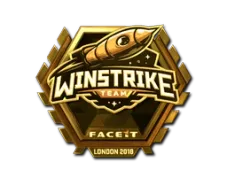 Sticker | Winstrike Team (Gold) | London 2018