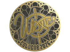 Sticker | woxic (Gold) | Cologne 2026