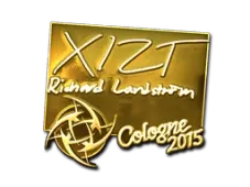 Sticker | Xizt (Gold) | Cologne 2015