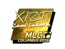 Sticker | Xizt (Gold) | MLG Columbus 2016
