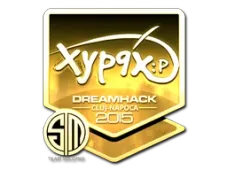 Sticker | Xyp9x (Gold) | Cluj-Napoca 2015