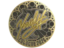 Sticker | yuurih (Gold) | Cologne 2026