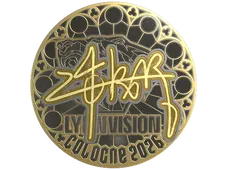 Sticker | z4KR (Gold) | Cologne 2026