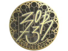 Sticker | zorte (Gold) | Cologne 2026