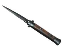 Stiletto Knife | Damascus Steel