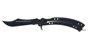 StatTrak™ ★ Kelebek Bıçak | Mavi Çelik