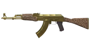 Souvenir AK-47 | Arabesco dorado (Recién fabricado)
